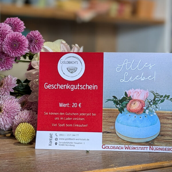 Geschenkgutschein "Alles Liebe"
